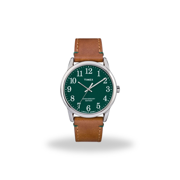 Timex Unisex Analog Green Casual 40th Anniversary Edition Easy Reader, TW2R35900